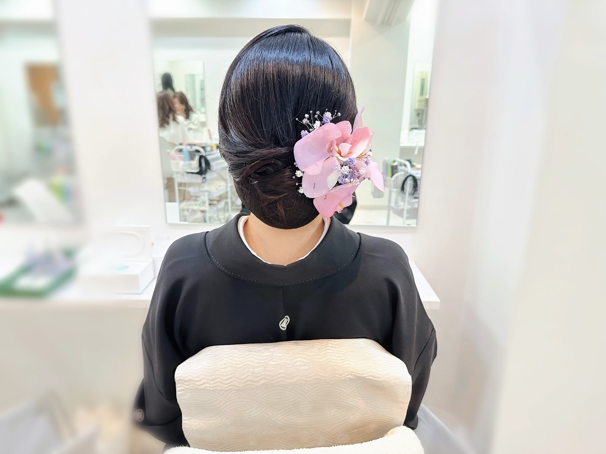 着物シニヨン