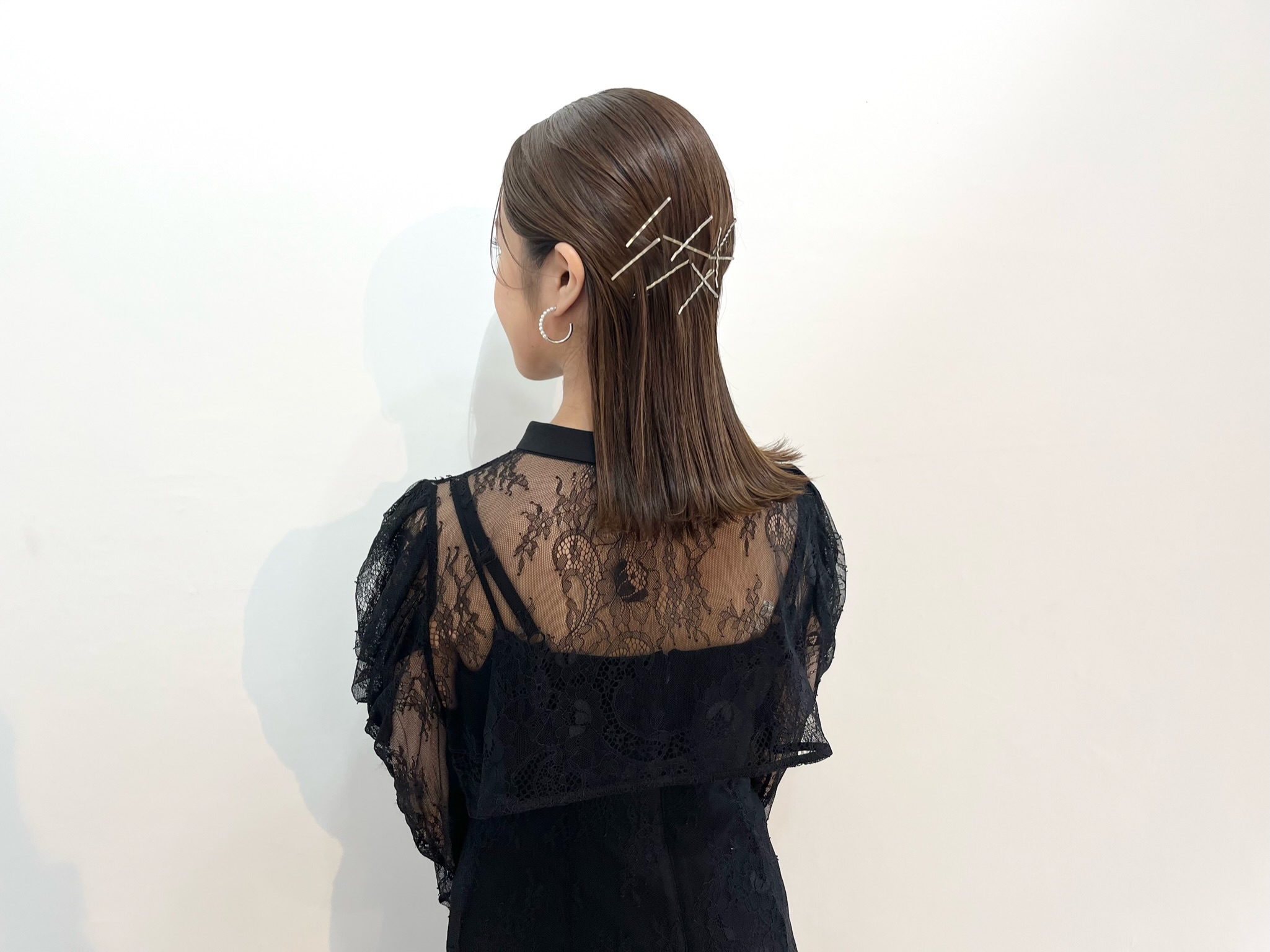 外ハネストレート