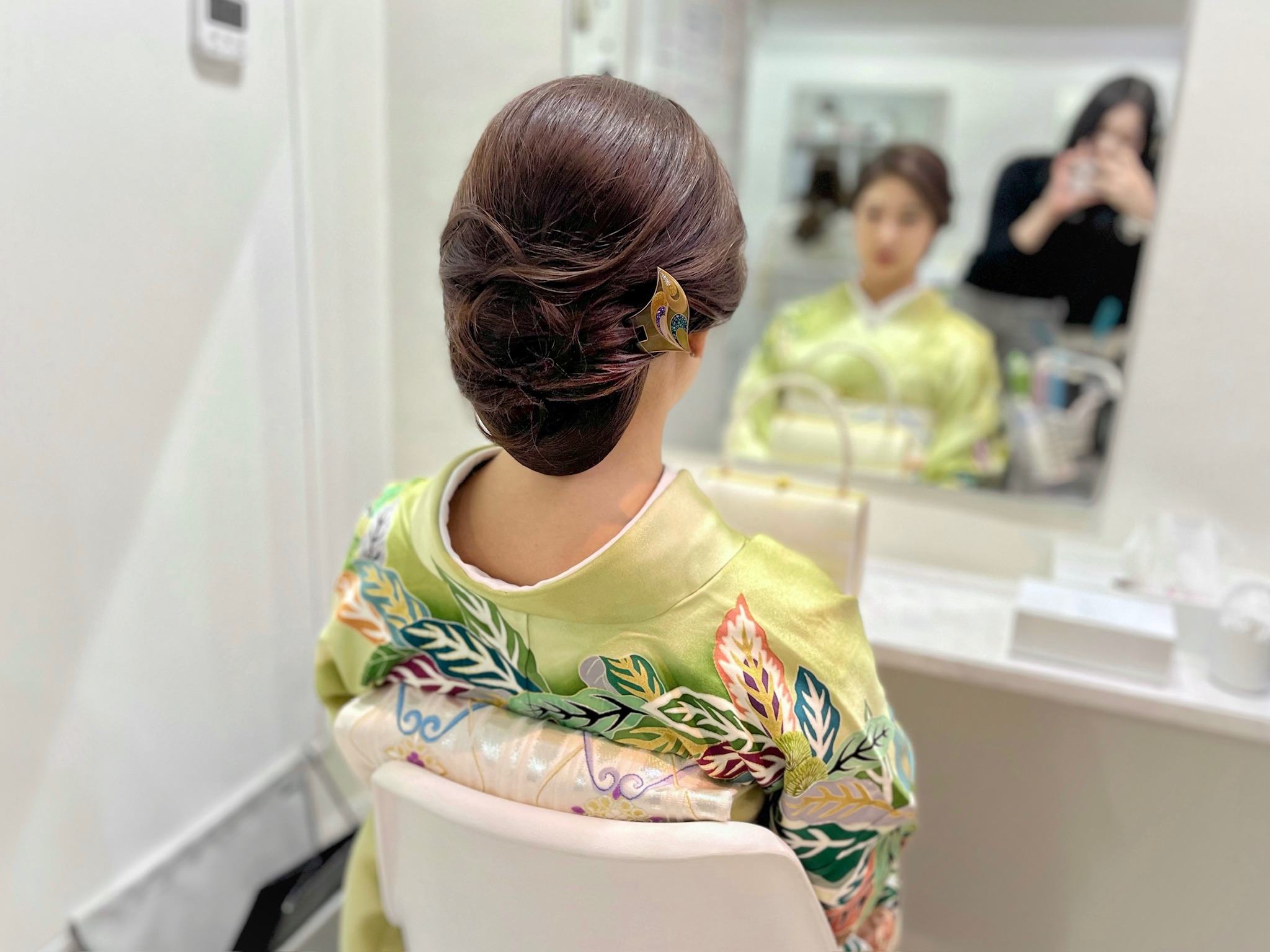 シニヨンスタイル