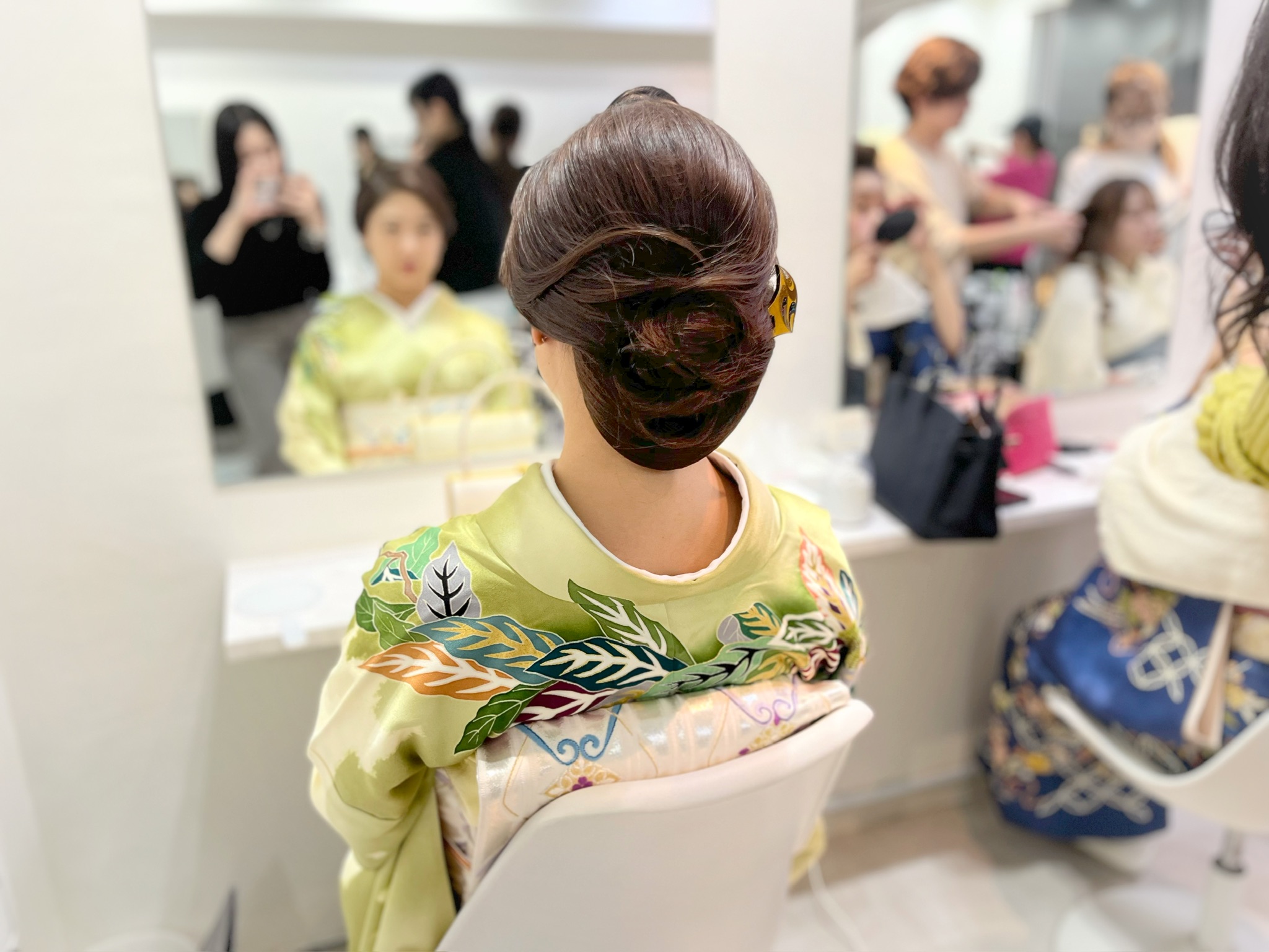 シニヨンスタイル