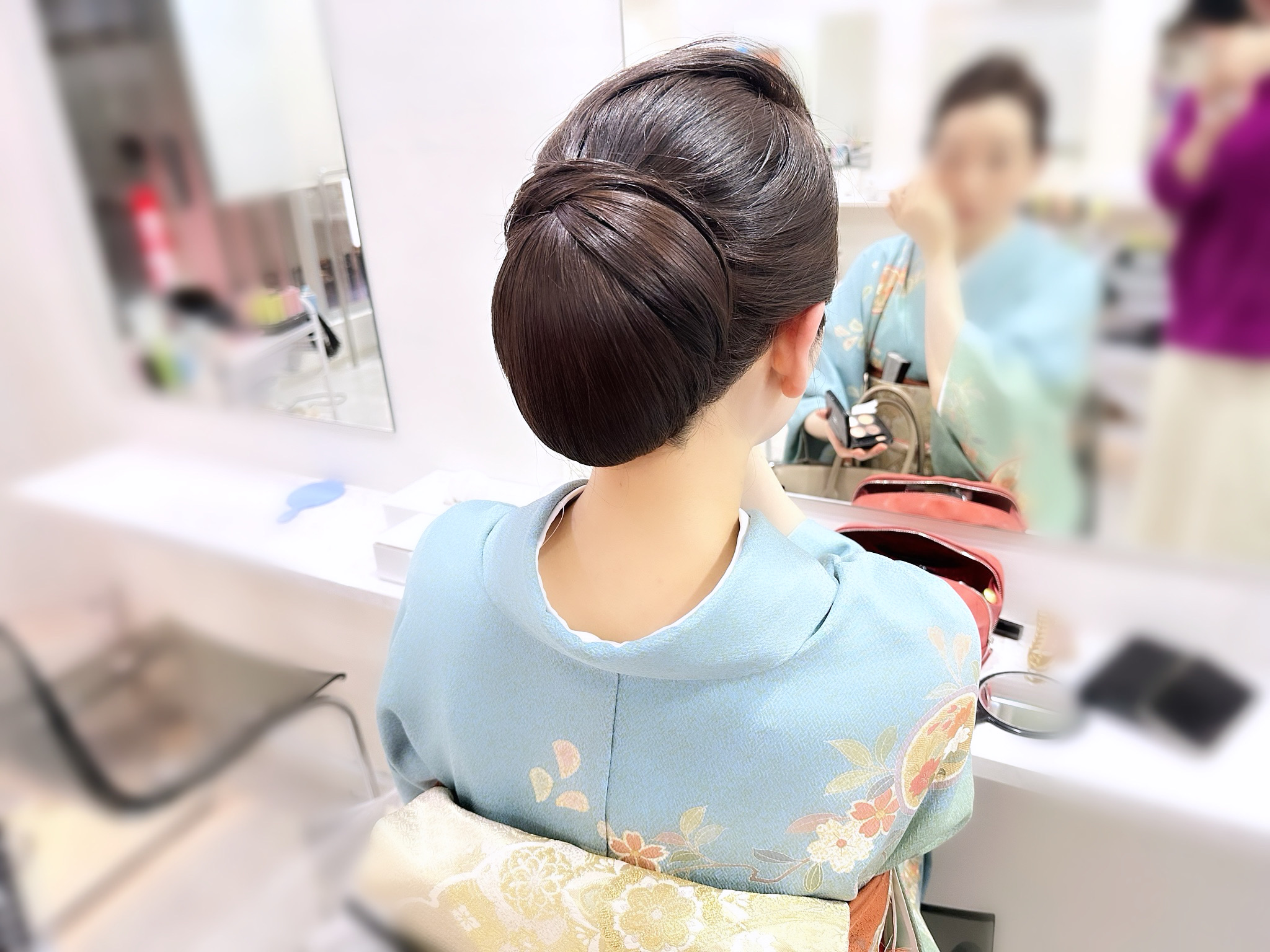 和装シニヨン