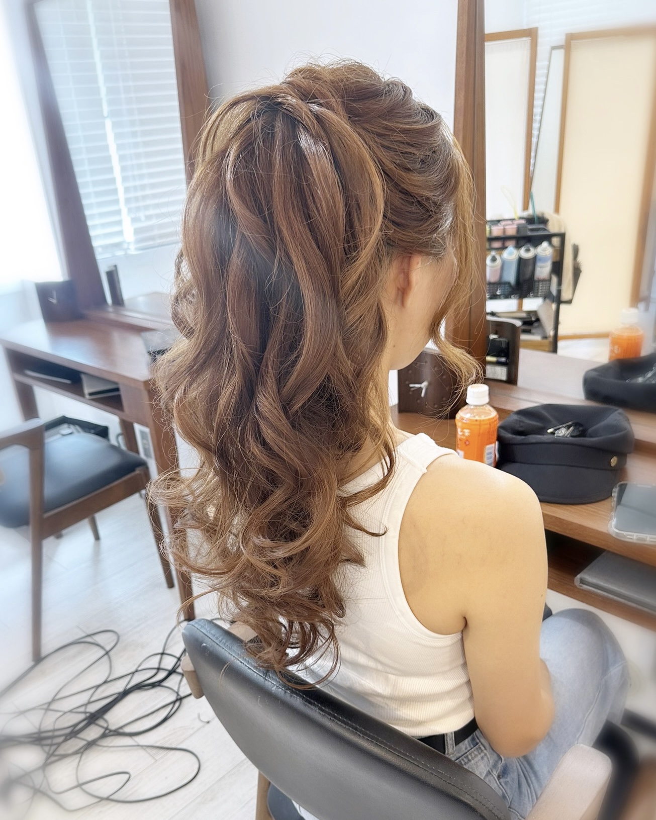 長さ出しポニー