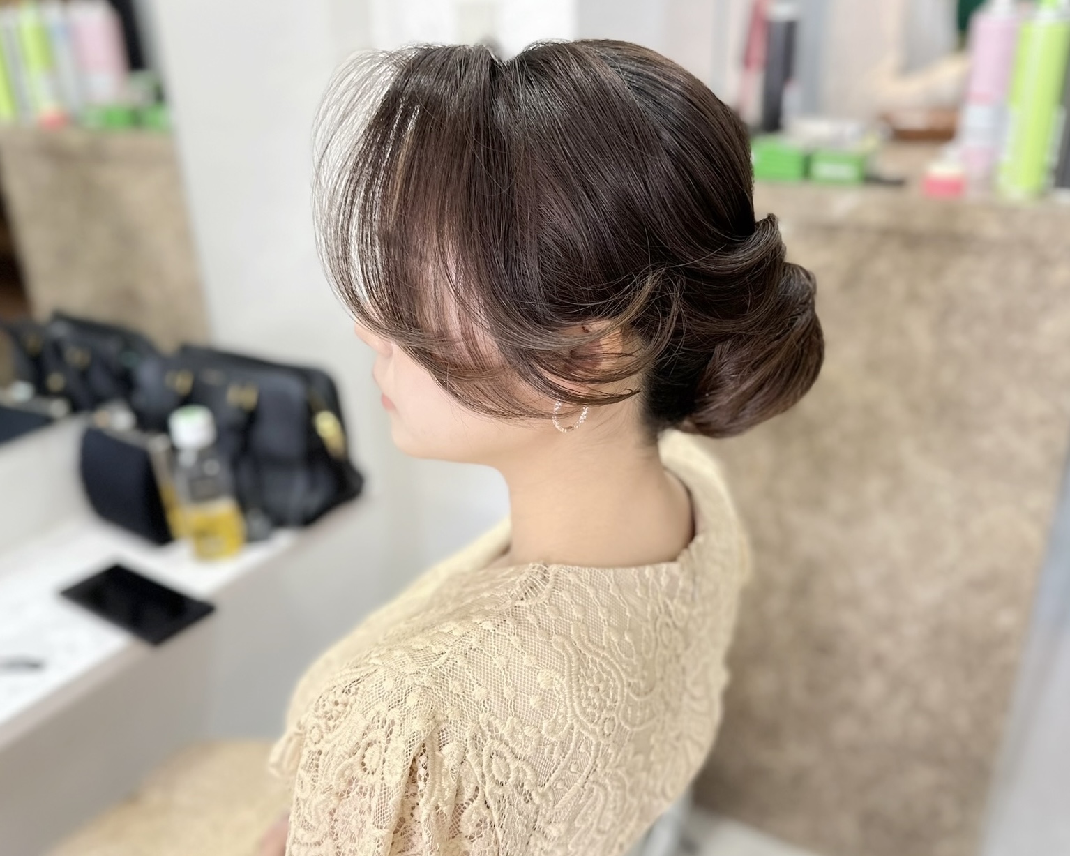 シニヨンスタイル