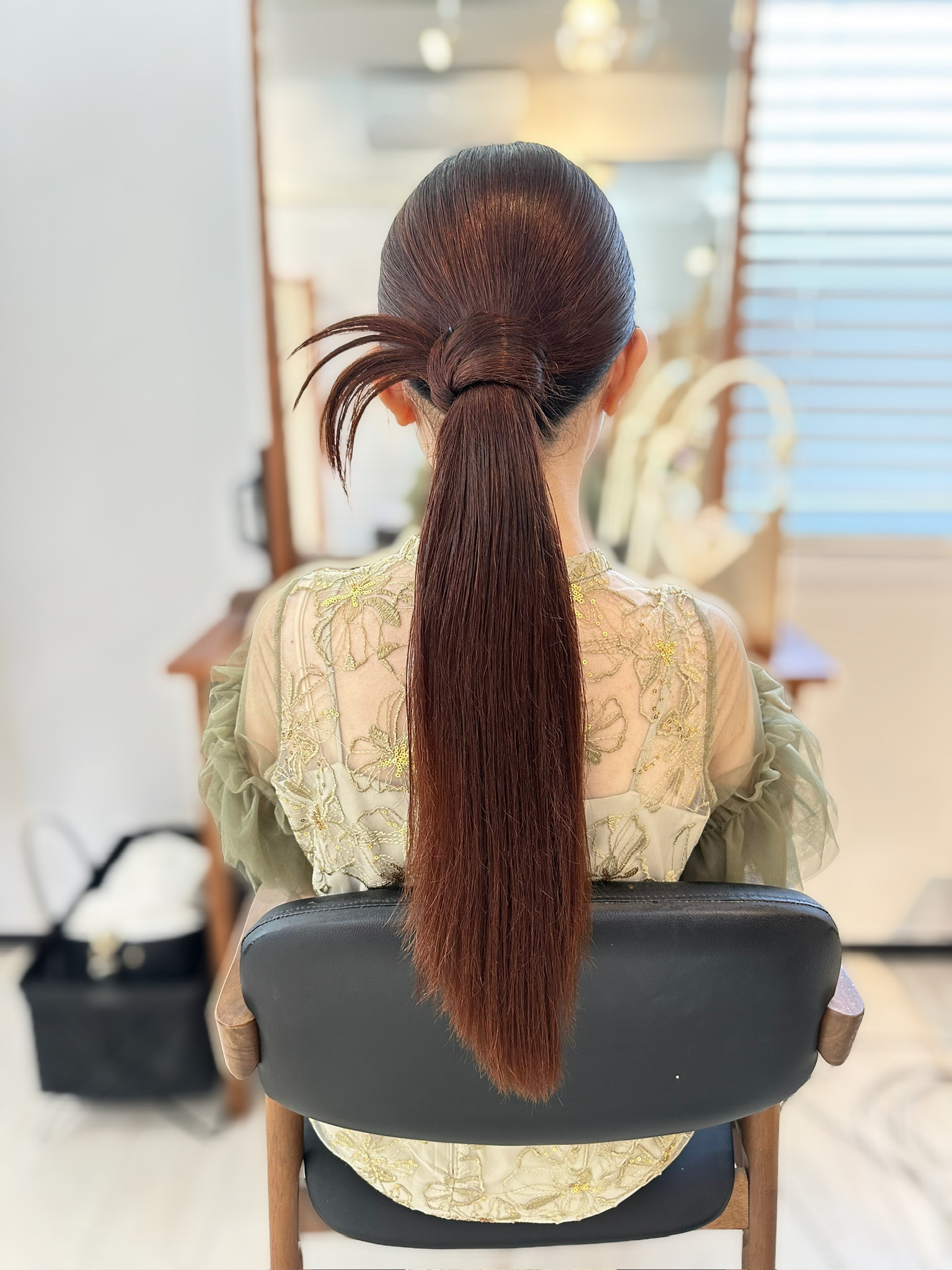 キレイめカチモリヘア