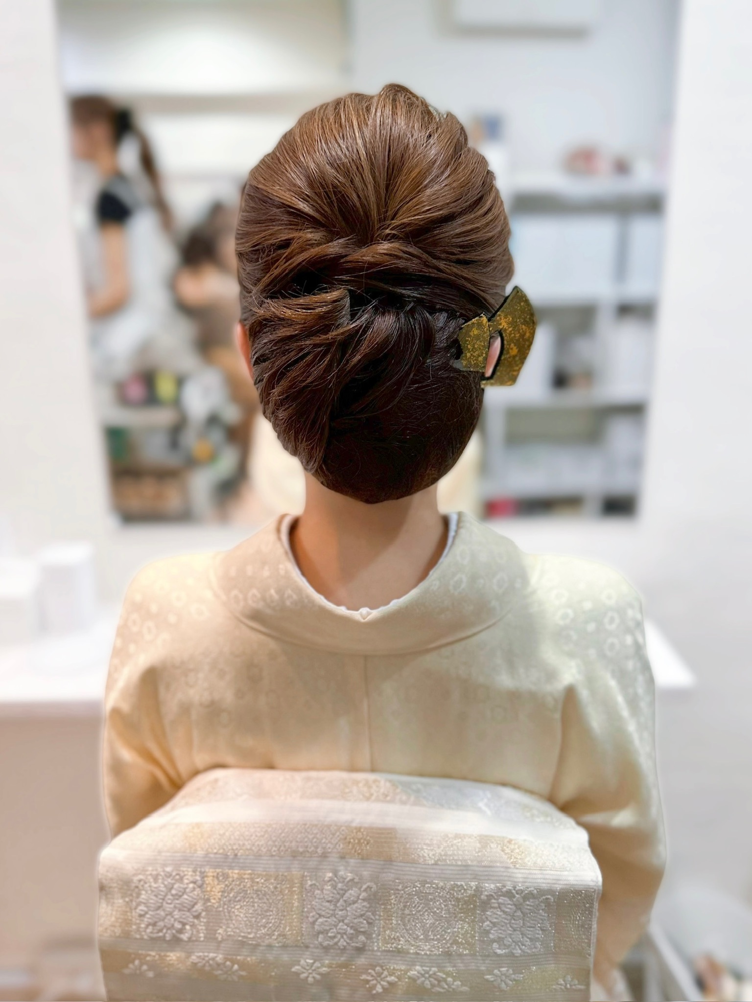 和装 王道シニヨン